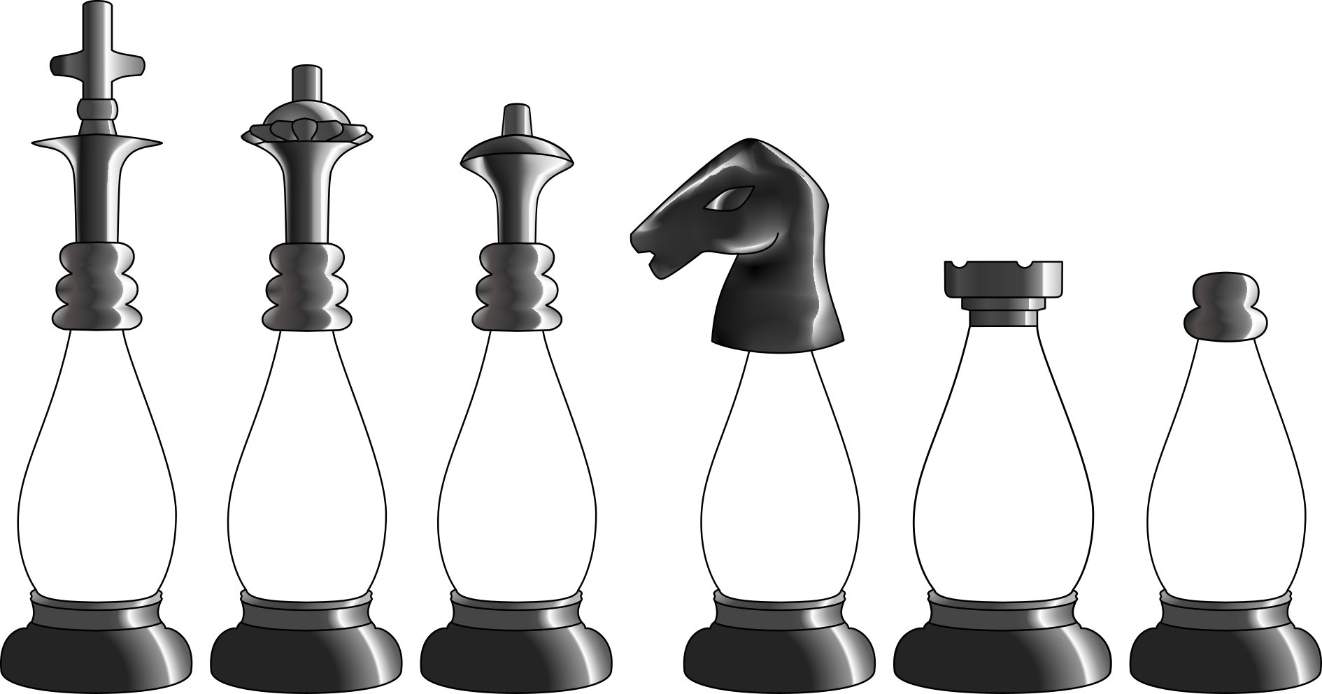 A cartoon of Italian chessmen.