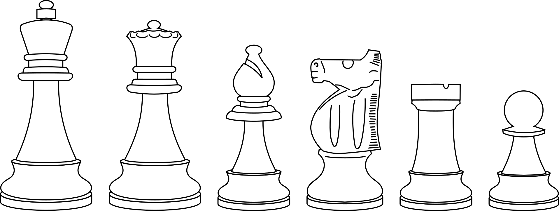 A cartoon of Lardy chessmen.