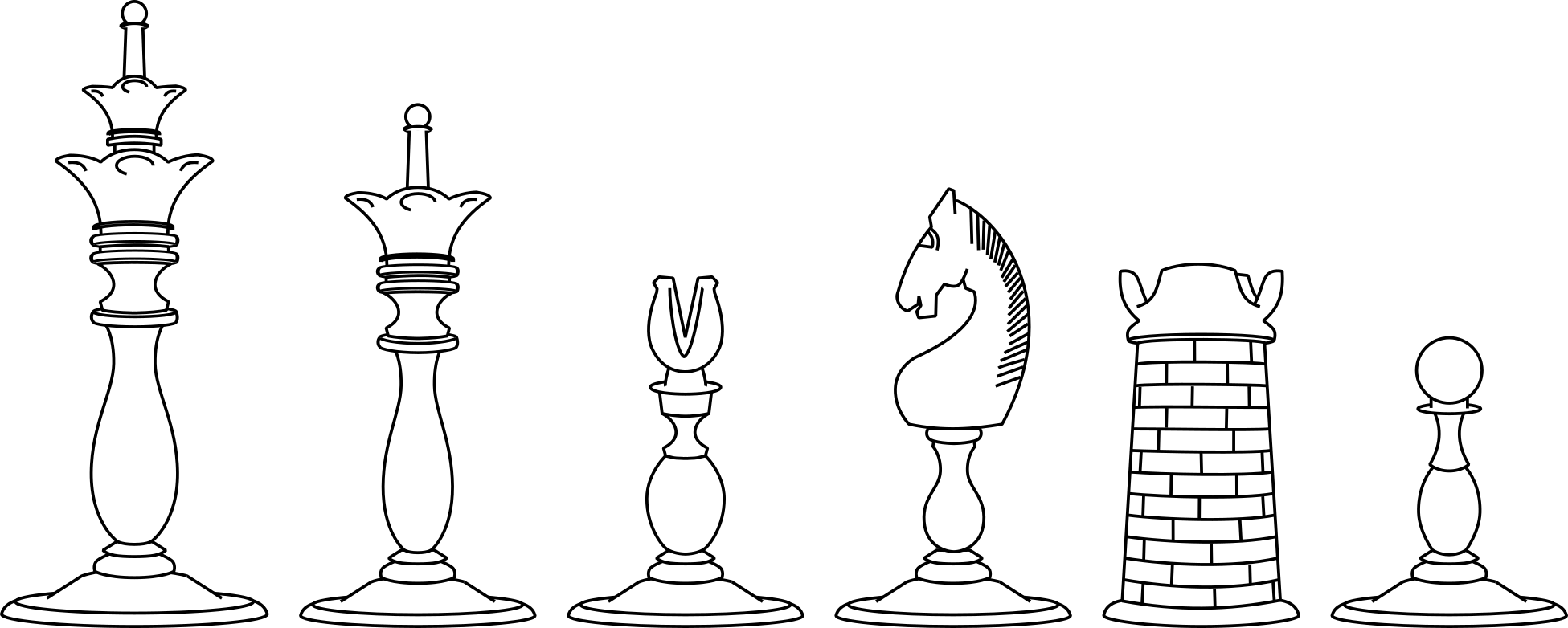 A cartoon of Pistil chessmen.